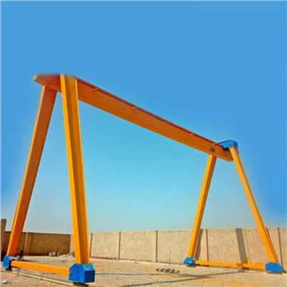 Широко използване на единичен портален кран
